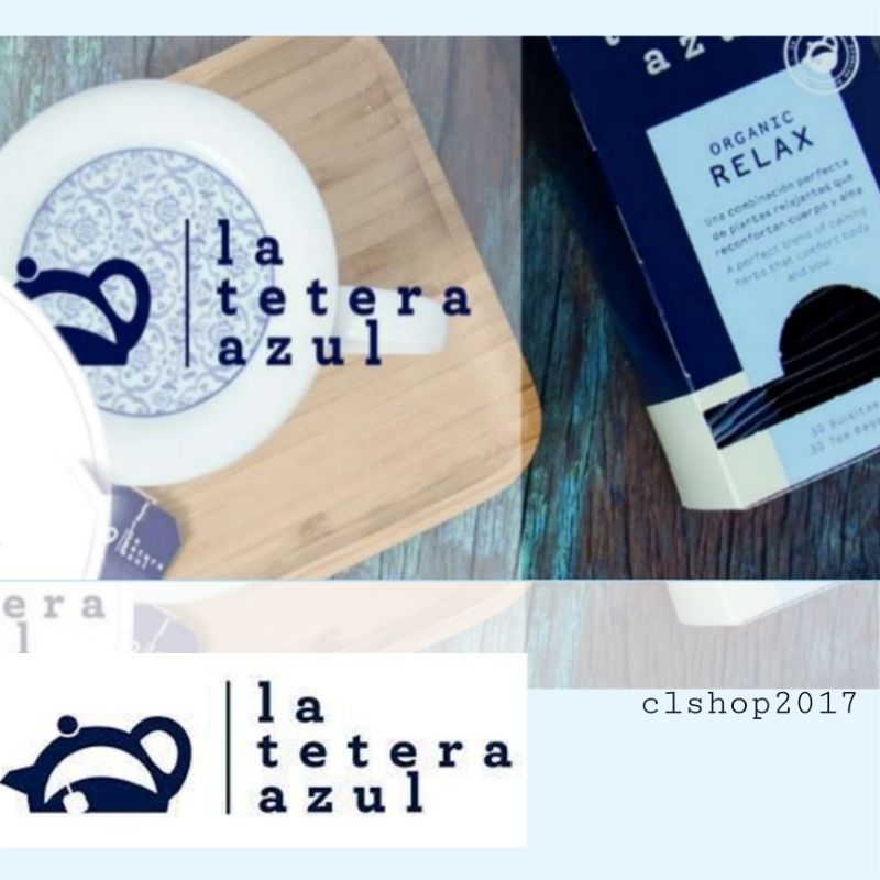 LA TETERA AZUL BIO ORGANIC TEA RELAX GINGER LEMON