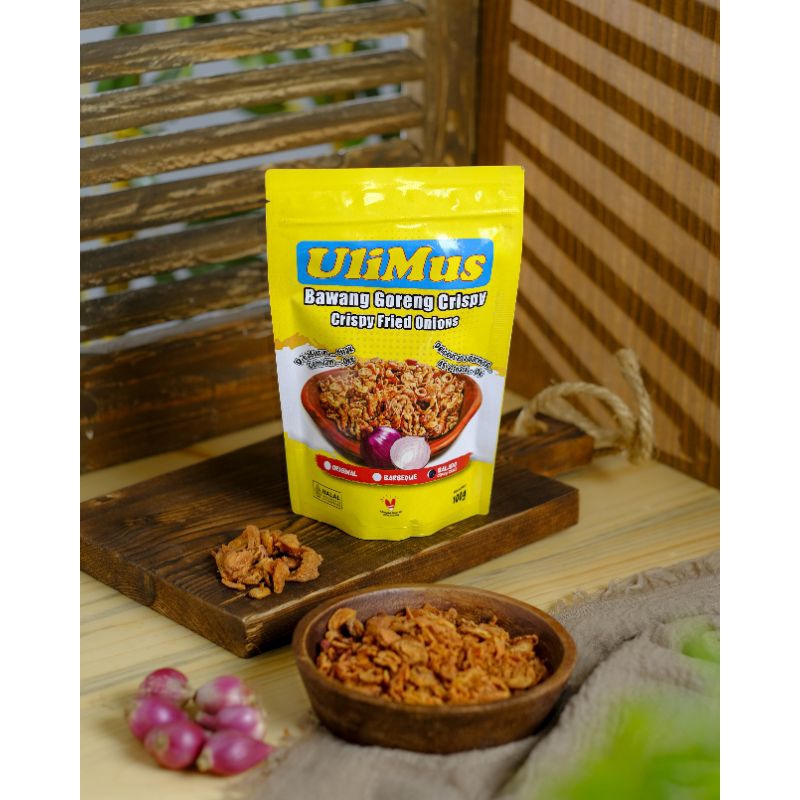

Ulimus Bawang Goreng Crispy Balado 100gram