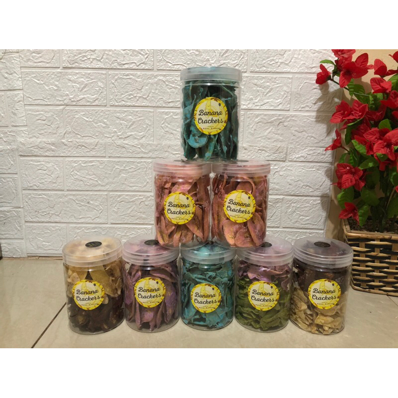 

Kripik Pisang Aneka Rasa Kemasan Toples (Premium Quality)