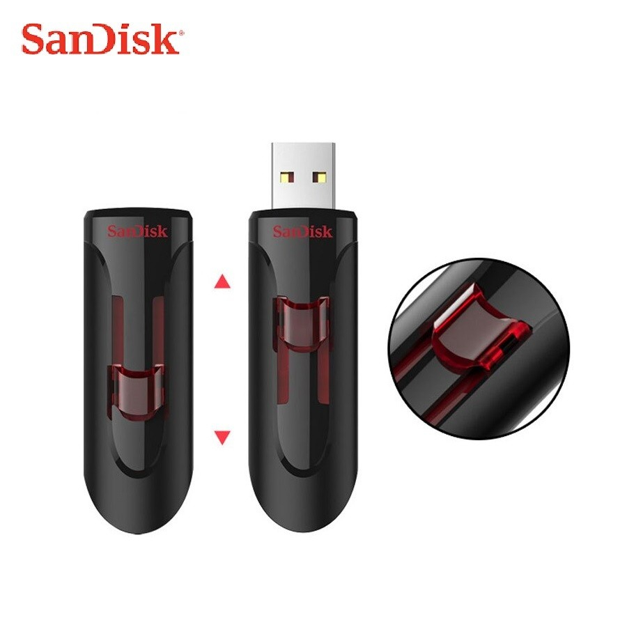 FLASHDISK SANDISK USB 3.0 16 32 64GB Flash disk CRUISER GLADE