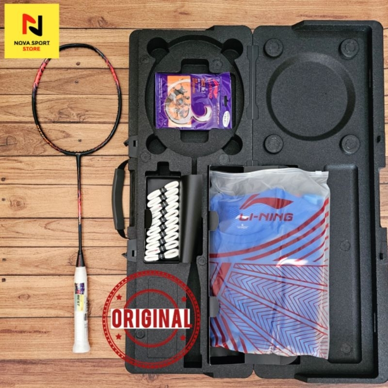 RAKET BADMINTON LINING AX FORCE 90 MAX TIGER