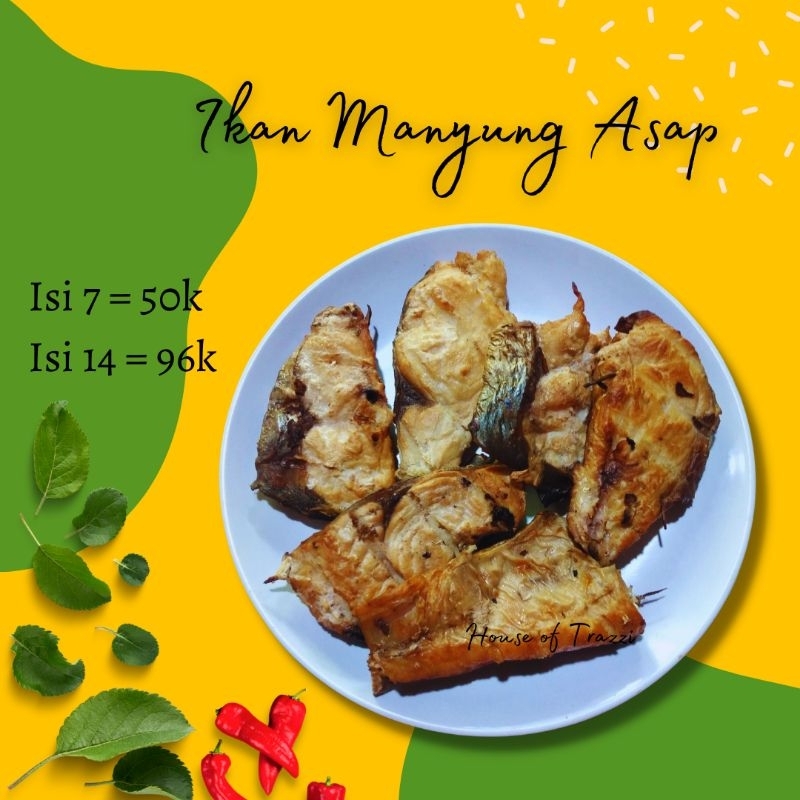 

IKAN MANYUNG ASAP, PARI ASAP KEMASAN BESAR