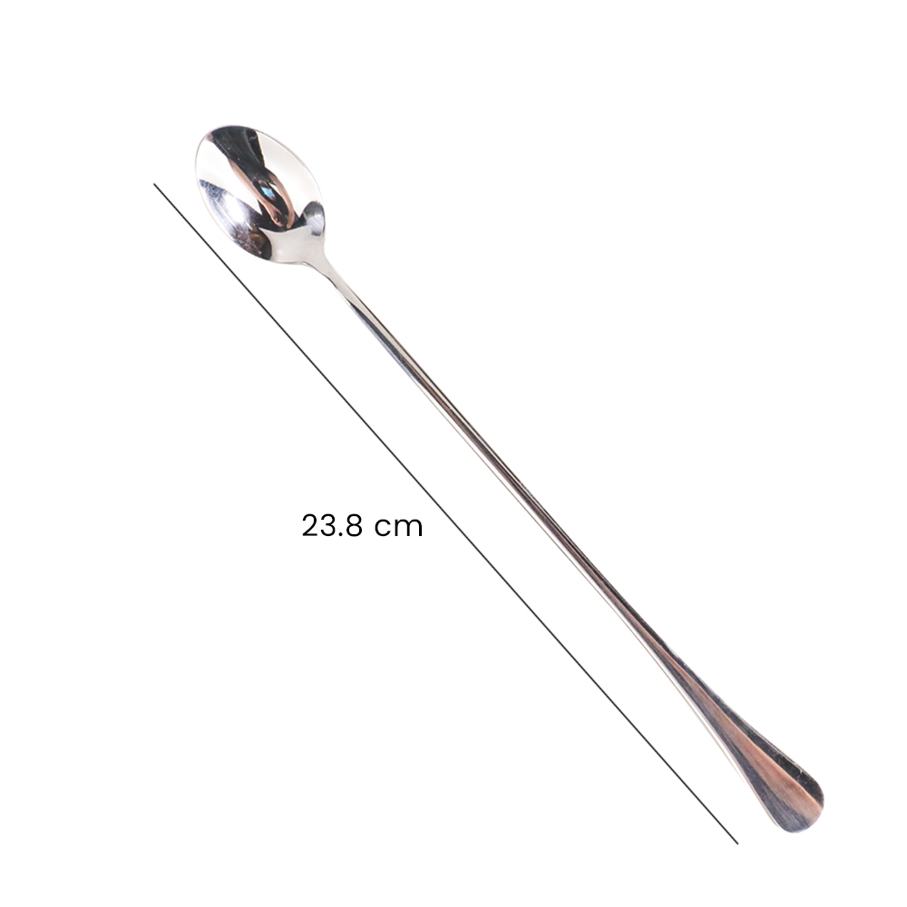 Sendok Teh Gagang Panjang Tea Spoon Stainless 23.8cm - F80