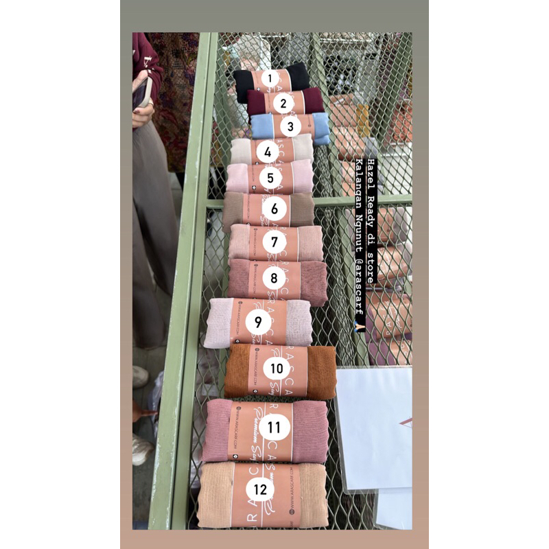 HAZEL SQUARE BY ARASCARF