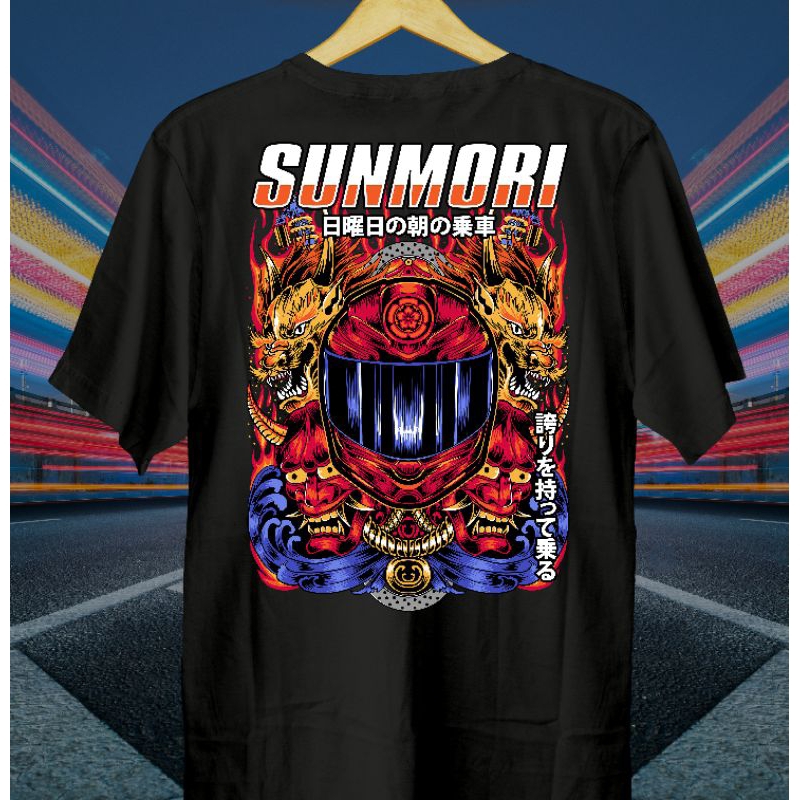 Kaos Motor Sunmori Oni // Kaos Sunmori Oni