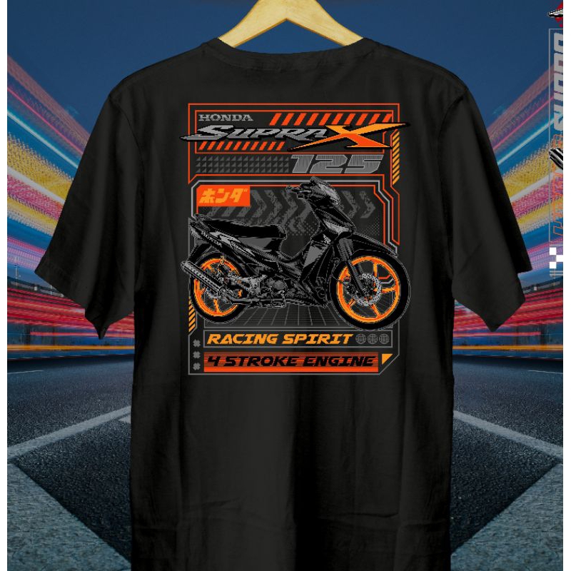 Kaos Motor Supra-x-125_Ricing Spirit // Kaos Supra-x-125_Ricing Spirit