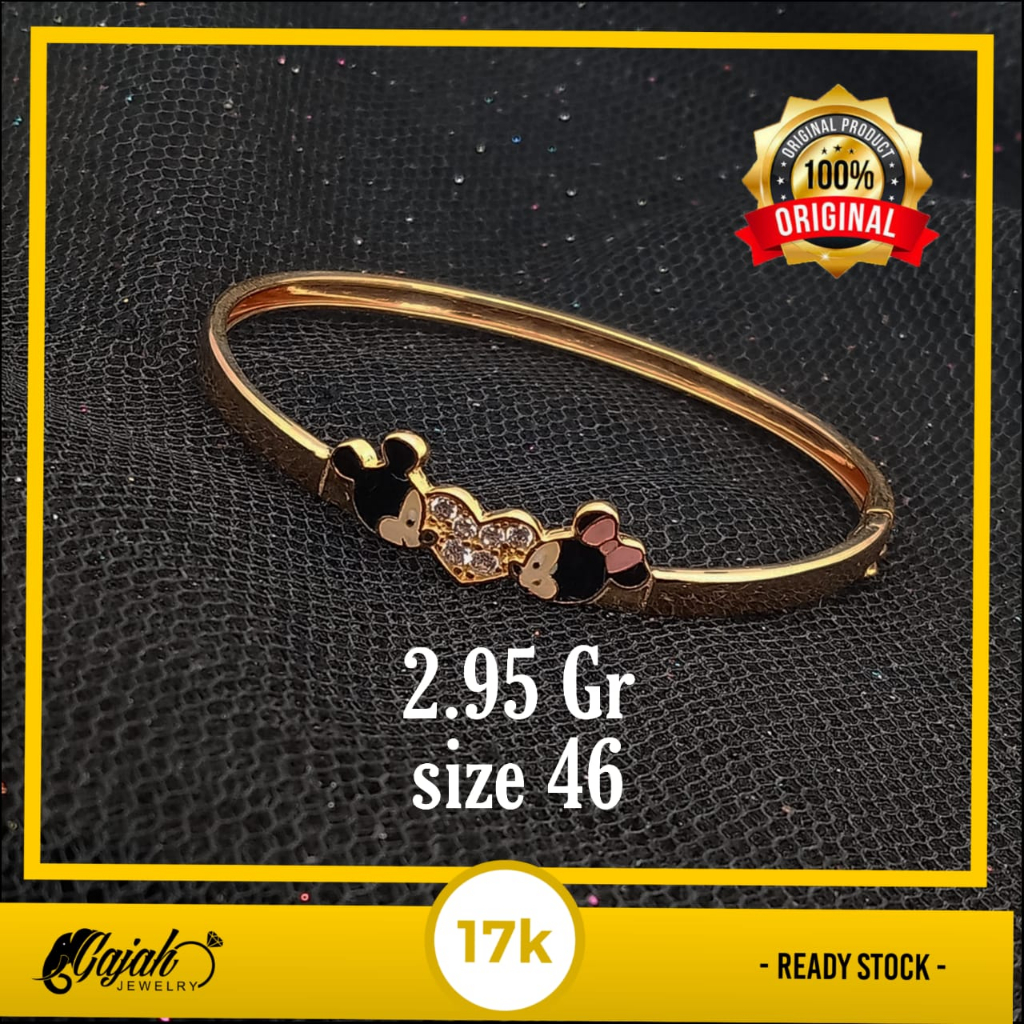 Gelang Anak Emas 17K - 2.95 Gr Kadar 750 - 5314