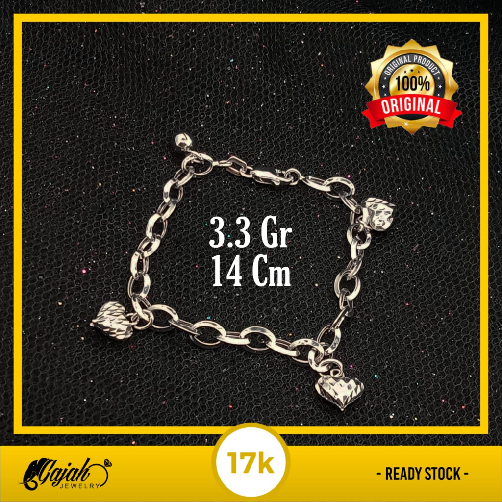 Gelang Anak Emas 17K - 3.3 Gr Kadar 750 - 5312