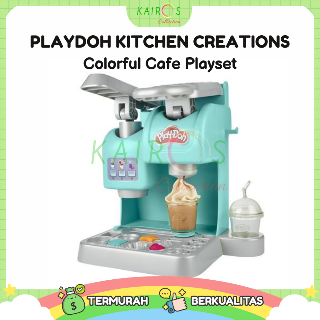 Play-Doh Kitchen Creations Colorful Cafe Playset