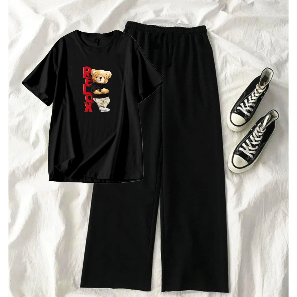 SETELAN REMAJA KAOS + CELANA KULOT