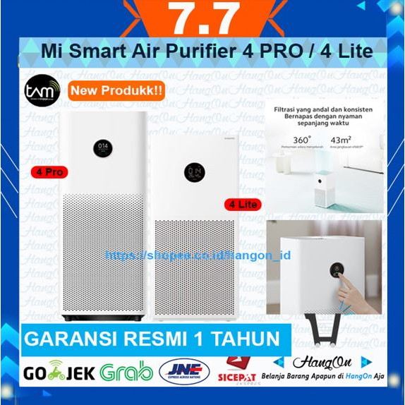 Air Purifier 4 Lite &amp; 4 Pro Smart Pembersih Penyaring Udara Pintar