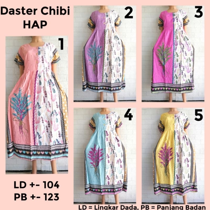 DASTER CHIBI LENGAN HAP LD 100-102 ADEM BUSUI FRIENDLY BRNG + LWNG + LVDR