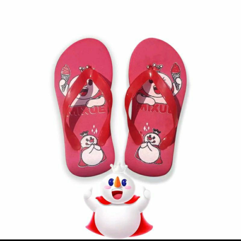 Sandal japit sablon anak mixxue