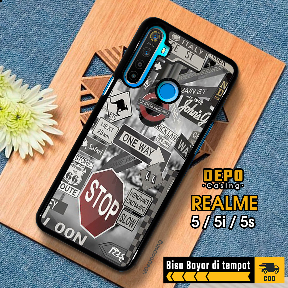 Case Realme 5 5i 5S Casing Realme 5 5i 5S  Depo Casing [TRVL] Case Glossy Case Aesthetic Custom Case