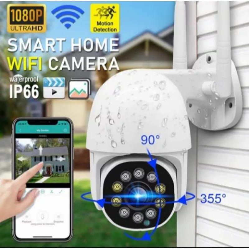 Ip Camera Outdoor Terbaru 8MP FULL HD 1080P Speed Dome PTZ Wifi