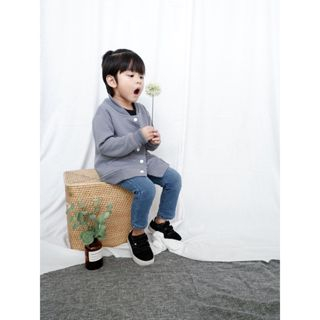 LITTLE CARACAL AXEL BOMBER JAKET ANAK UNISEX BAJU ANAK UNISEX FASHION ANAK UNISEX 1-6 TAHUN