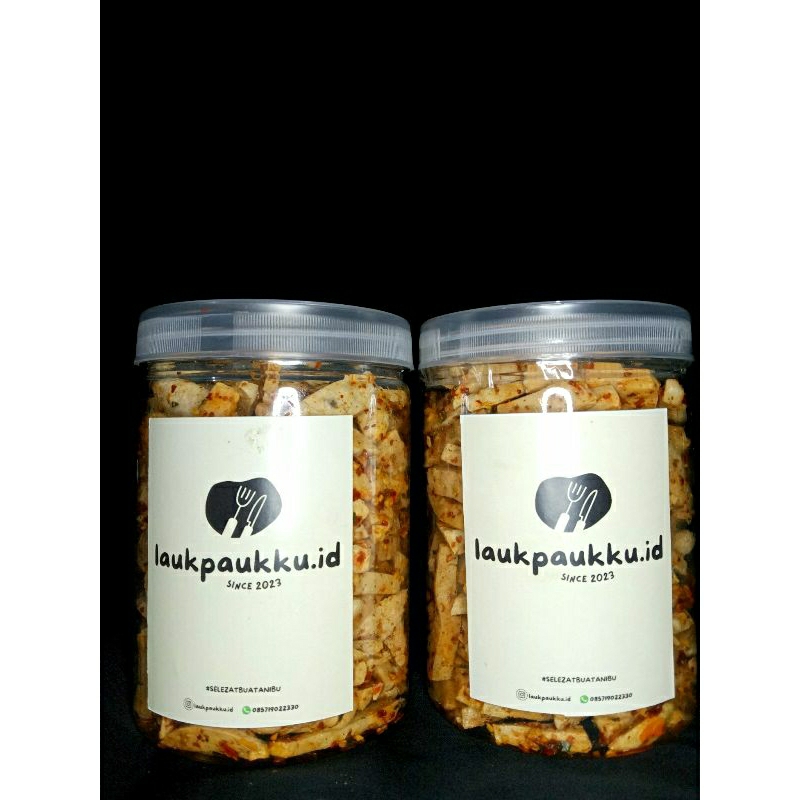 

basreng pedas daun jeruk by laukpaukku.id
