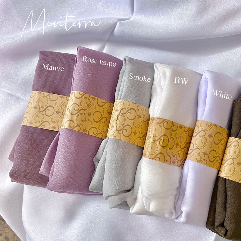 HIJAB SEGIEMPAT EMBOSS