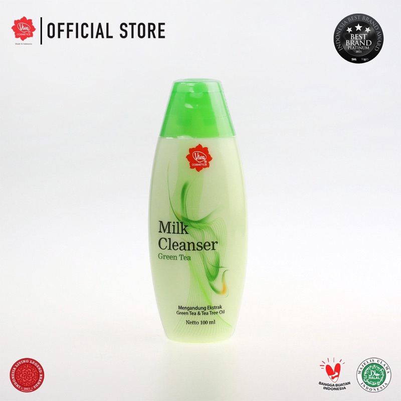 Viva Milk Cleanser Pembersih Make Up Wajah 100ml