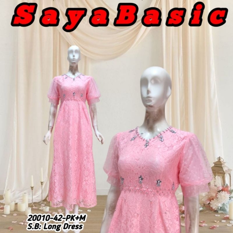 LONG DRESS SAYA BASIC { HARGA YANG TERTERA SUDAH HARGA GROSIR DAPAT 2 PCS KHUSU WARNA}