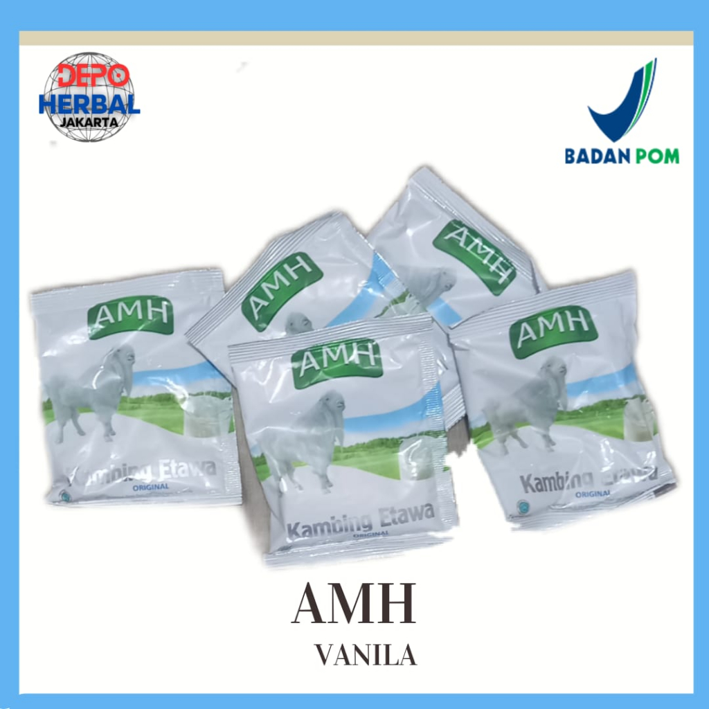 

susu AMH kambing etawa rasa original isi 10 sachet per box - SKYGOAT - skygoat original