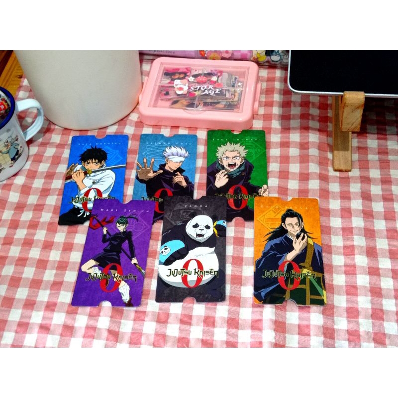 Jujutsu Kaisen 0 Movie CGV Collectible Ticket Fullset