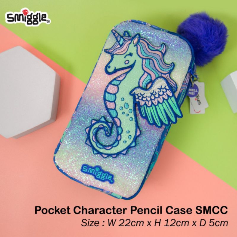 Tempat pensil smiggle/Pencil case smiggle pocket karakter