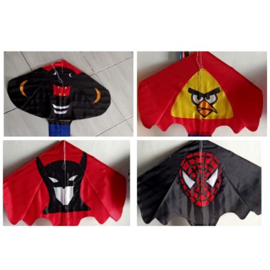 PROMO yjacobsmarket* layangan kain pantai parasut murah 100% terbang Layangan Kain Lipat / Grosir & 