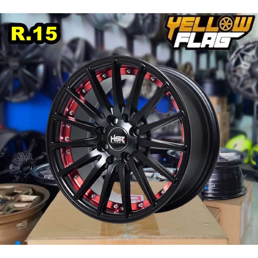 velg R15x7 pcd 4x100-114,3 velg mobil hsr ring 15 toko velg semarang