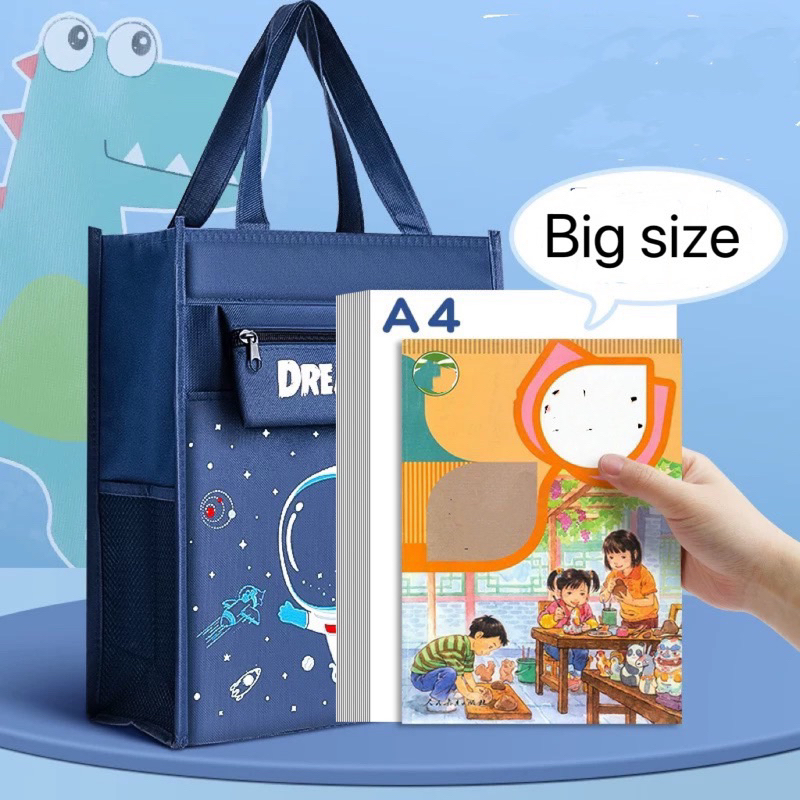 tas les anak big size bag hand carry bag tas tangan anak