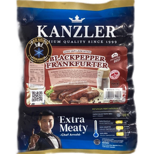 

Kanzler blackpaper frankfurter 300gr