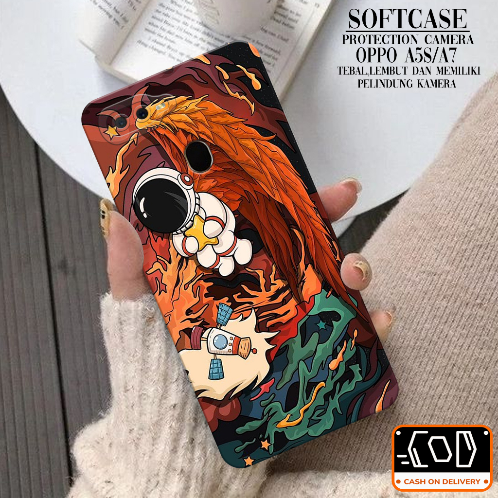 Softcase Oppo A5S/A7 Soft Protection Camera Case Oppo A5S/A7 Terbaru Pelindung Belakang Oppo A5S/A7 