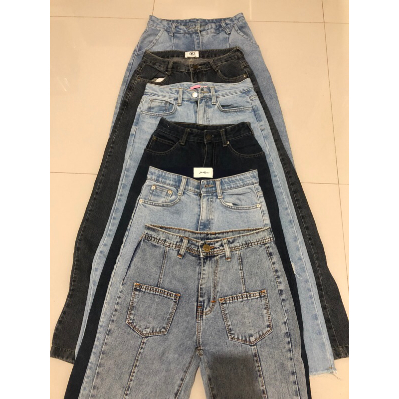 CELANA JEANS PANJANG / JEANS HW