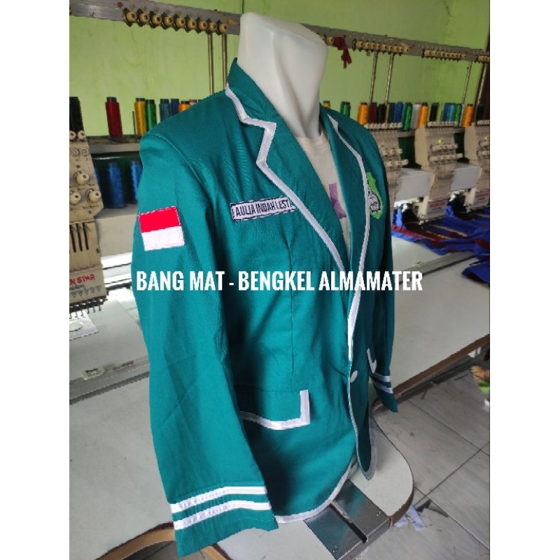 jas sekolah, osis, almamater, pesantren
