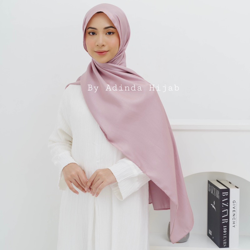 𝐁𝐘 𝐀𝐃𝐈𝐍𝐃𝐀 Pashmina Shimer Luxury Shiny Shawl Silk Pasmina Raya Exclusive By Adinda