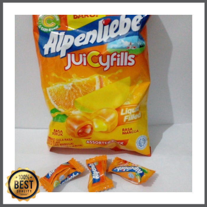 

Permen Alpenliebe Juicyfills eceran 3 butir Terbaru