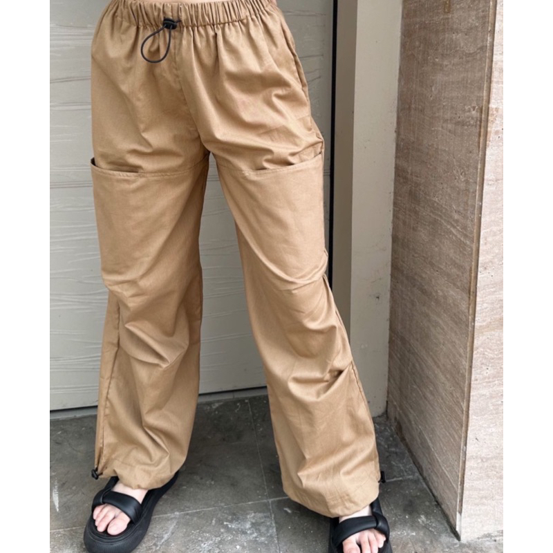 NONA TUKUBUU - Jenny pants / Celana panjang Korea / Celana Cargo Korea