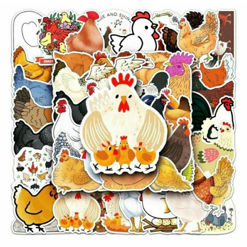 

Stiker Ayam | 15 Stiker Pack Ayam High Quality