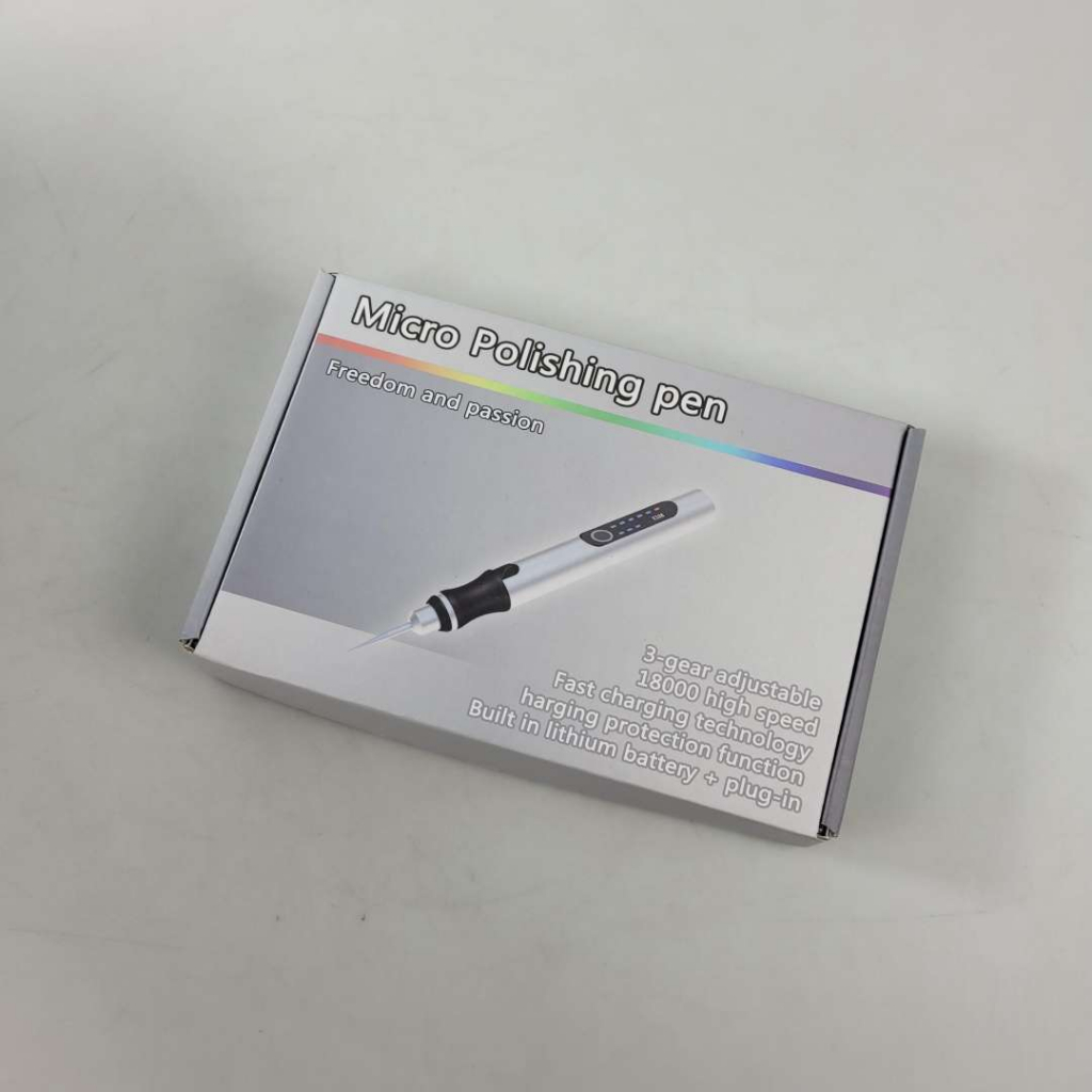 Bor Listrik Mini Grinder Polishing Alat Ukir 18000 RPM - E108 - Silver