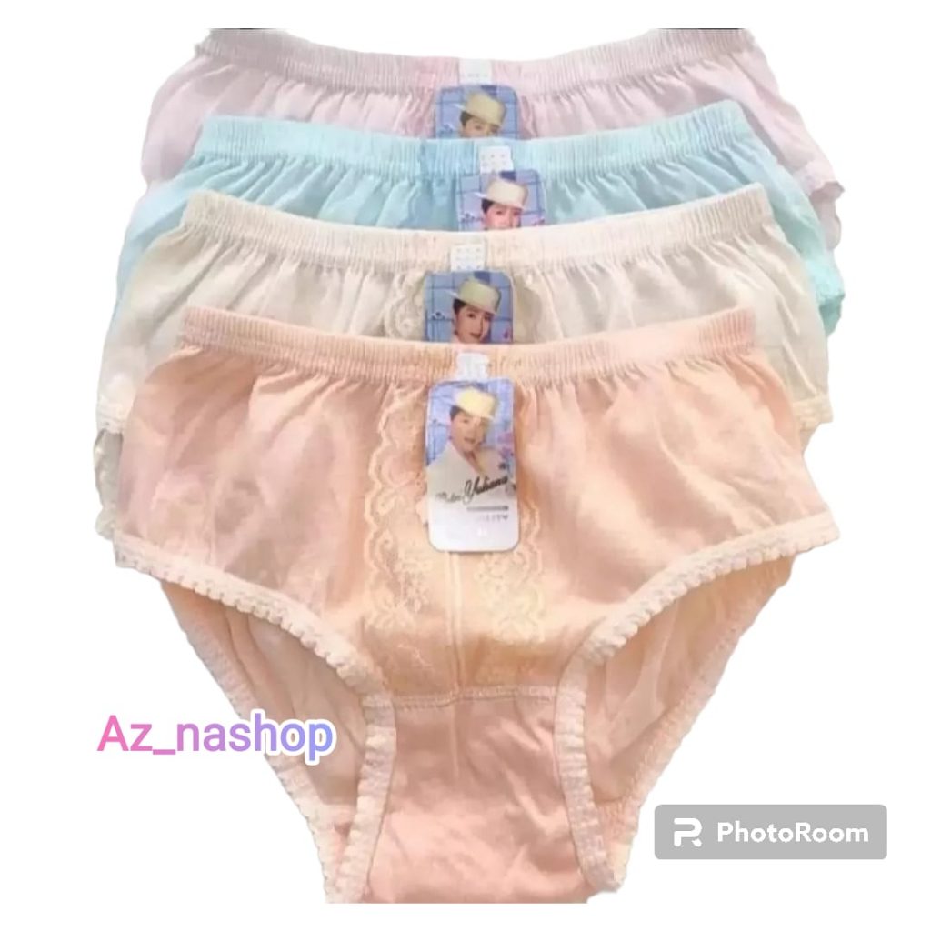 6 Pcs Celana Dalam Wanita Renda Dewasa Termurah/Celana Dalam Wanita Motif Renda