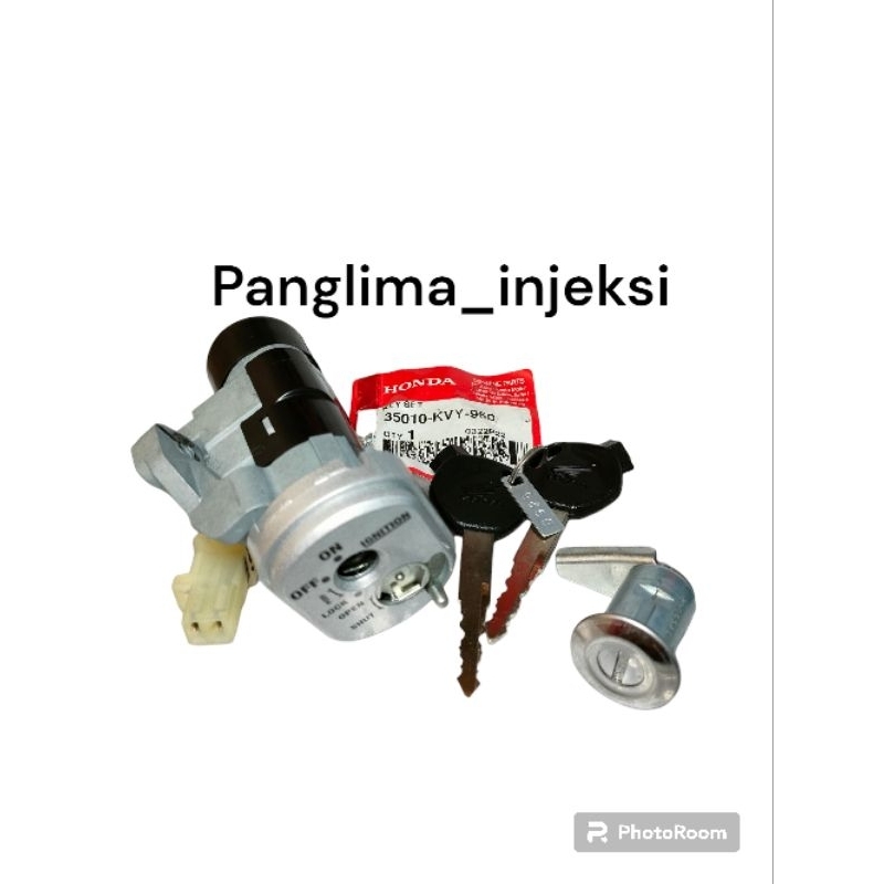 key set kunci kontak set kvy beat karbu tahun 2008 sampai 2012