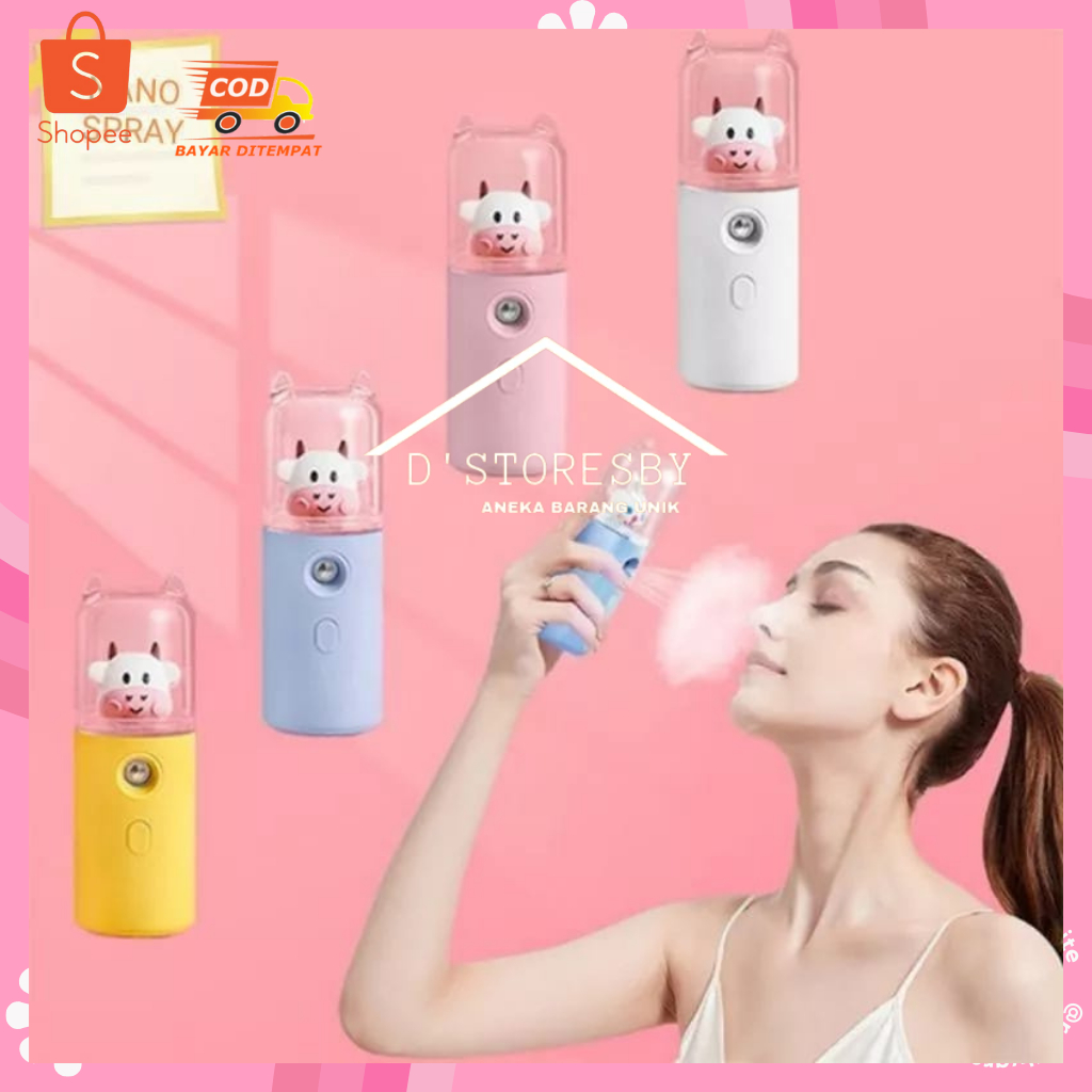 Nano Mist Spray Karakter Portabel Spray Perawatan Wajah