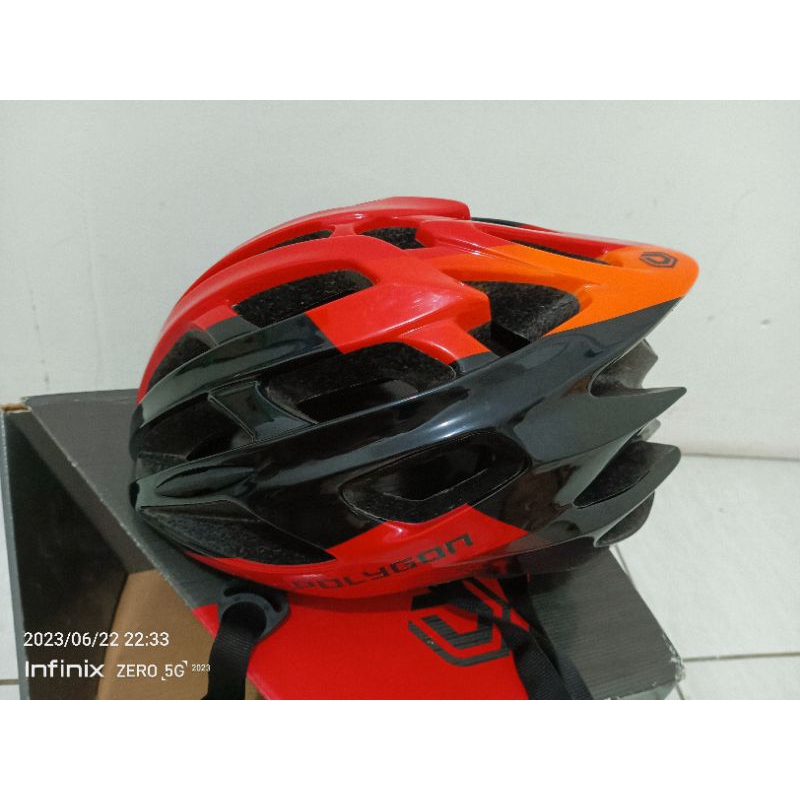 Helm Sepeda Roadbike/MTB Polygon Rustle