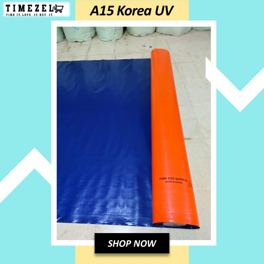 Terpal Plastik A15 Korea 280gsm / Terpal Serba Guna / Terpal Custom