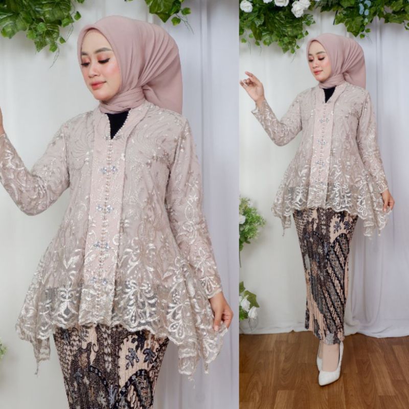 NEW PRODUK//TUNIK AIRA//BAHAN TILLER BORDIR MIX BORDIR PAYET//SERAGAMAN KELUARGA//BAJU PESTA LAMARAN//BAJU KONDANGAN//BAJU LEBARAN//KEBAYA WISUDA//KEBAYA MODERN//KEBAYA ORIGINAL//KEBAYA BALI//BY ALEETA KEBAYA//MDHBROTHER