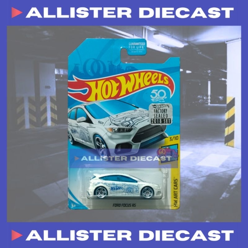 Hot Wheels Limited K-Mart Exclusive 2018 Hot Wheels Ford Focus K-Mart (EXCLUSIVE) Hot Wheels Ford Fo