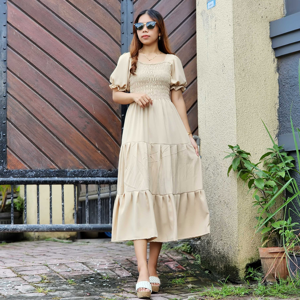 Dress Monika Crinkle Airflow Terbaru