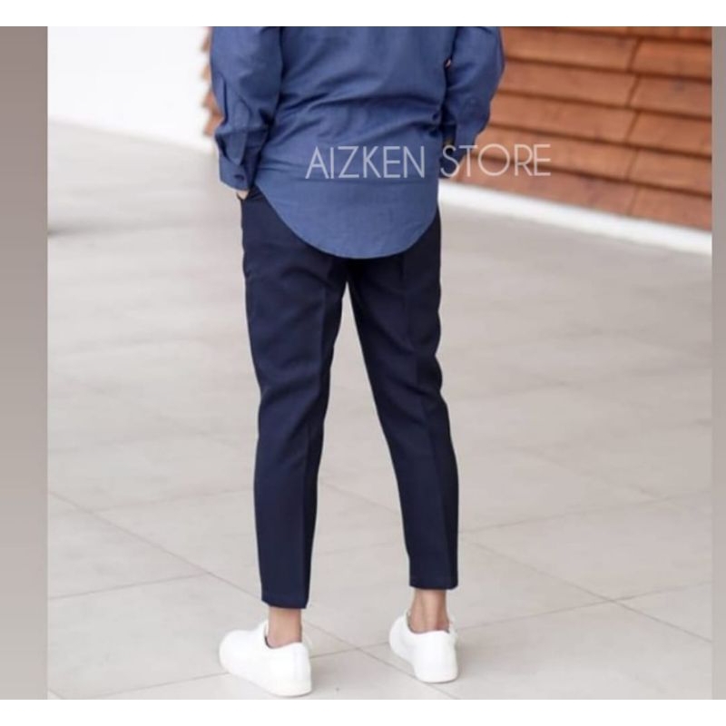 CELANA SUNAH ANGKLE PANTS CELANA FORMAL SLIMFIT PRIA