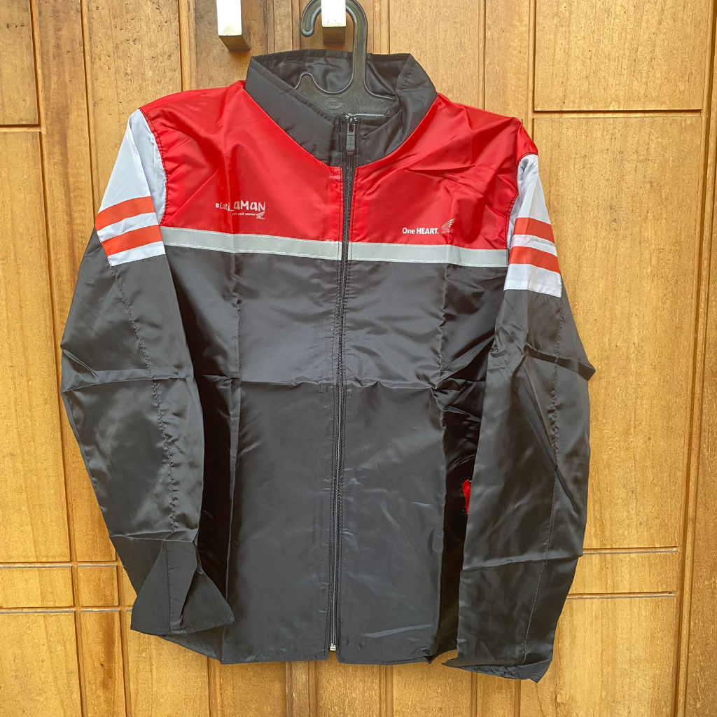 Jaket Honda Original Bahan Parasit / Jaket Honda