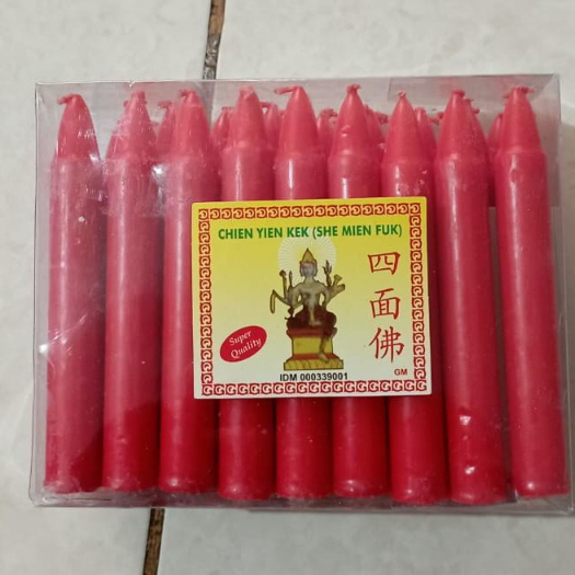 Lilin Merah 36 batang 11cm